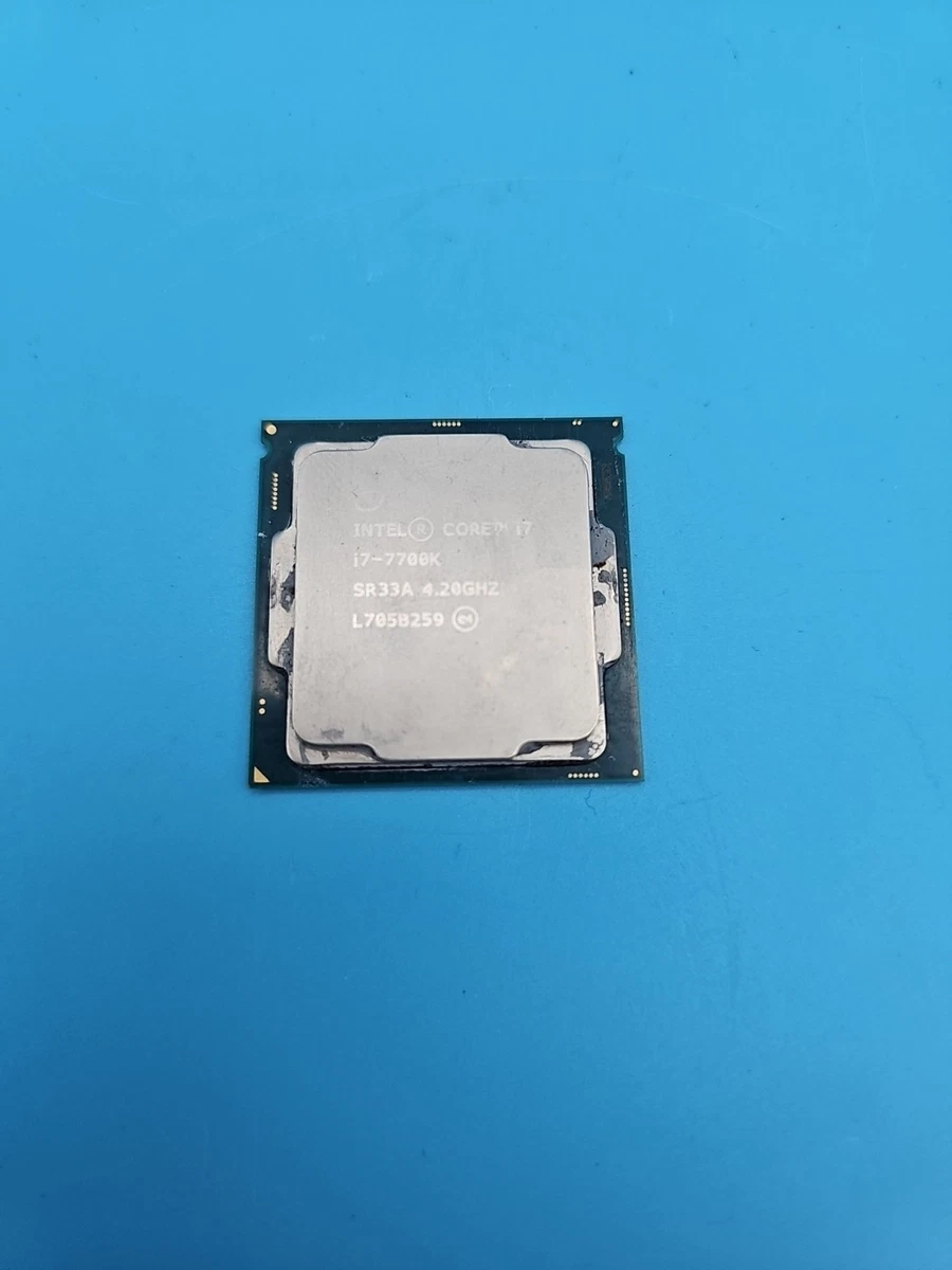 Intel Core i7-7700K Processor Model LGA 1151/H4 Socket Type