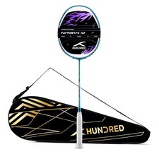 Hundred Nitrix 10 Badminton Racket Strung Carbon Fiber Frame