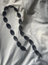Silver Concho Chain Belt Vintage Style