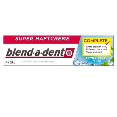 Blend-a-dent Complete Extra Strong Fresh Super Adhesive Cream 47g
