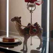Costco Carousel Ornament Camel Christmas Decorations No Box