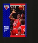 1991-92 Fleer #29 Fleer Michael Jordan Chicago Bulls HOF - NM-MT NBA Card