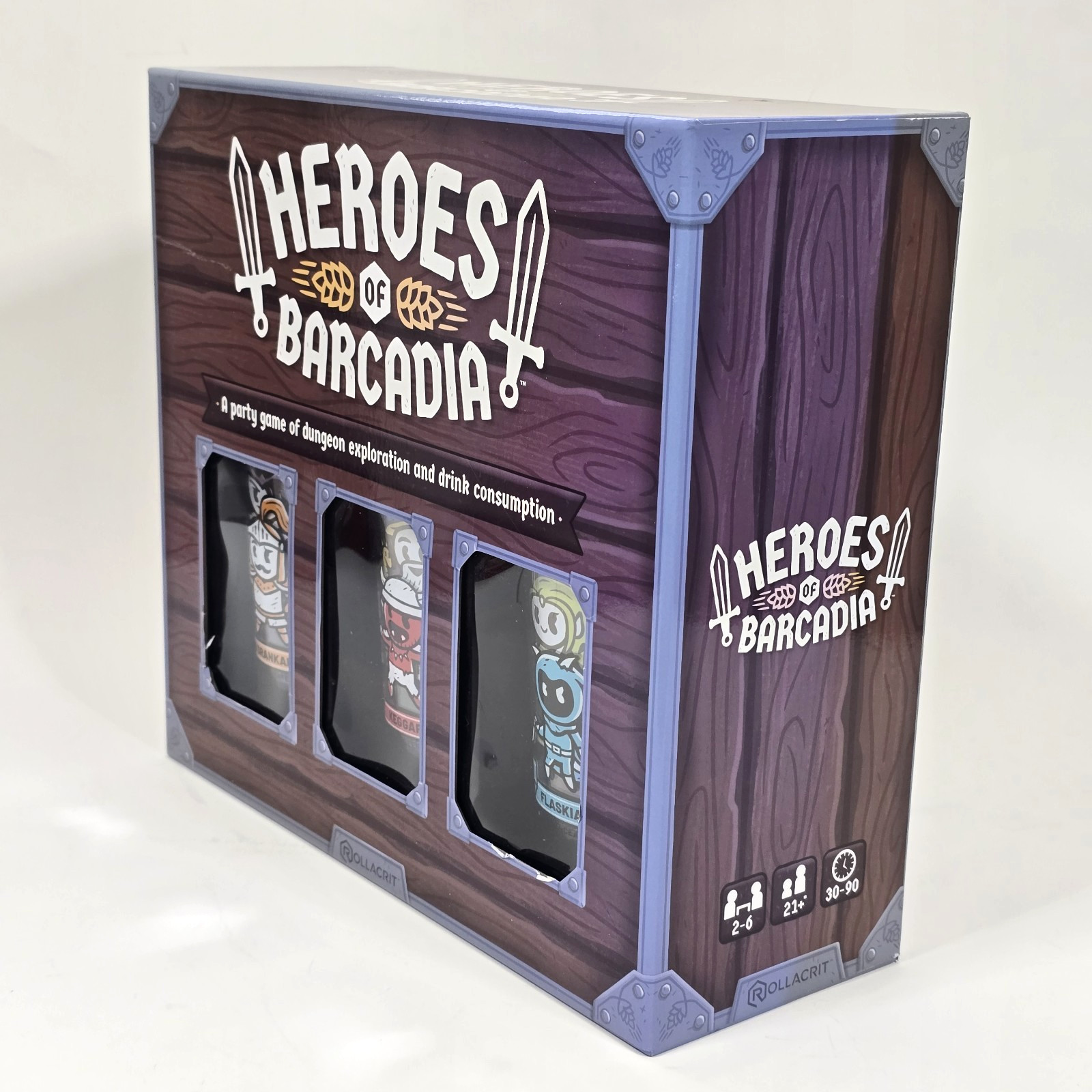 HEROES OF BARCADIA: A DUNGEON EXPLORING DRINKING PARTY RPG GAME ROLLACRIT