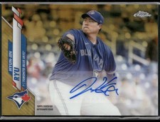 2013 Topps Chrome Hyun-Jin Ryu Redemption Autograph Update 7