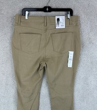 Time and Tru Urban Khaki Pants Womens XL 16-18 High Rise Stretch Fitted Jeggings