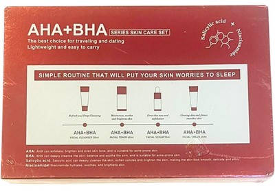 AHA+BHA Series Skin Care Set Sealed Exp: 11/2027