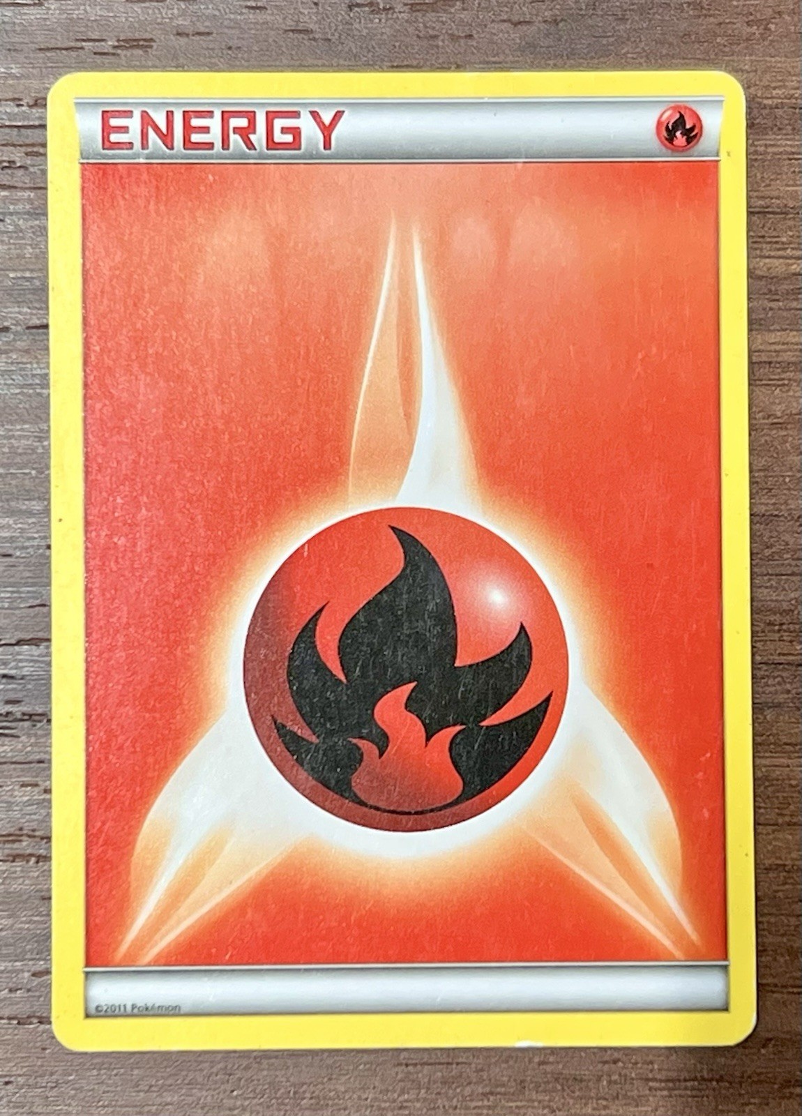 Pokemon Fire Energy Call of Legends (2011) - Moderately Played
