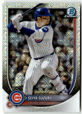 Topps Bowman Chrome MLB 2025 No. 60 Seiya Suzuki Mojo Refractor