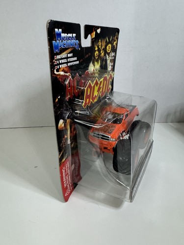 MUSCLE MACHINES MONSTER TRUCK 1/64 DODGE AC/DC SET OF 3 VINTAGE ROCK BAND RARE - Picture 7 of 24