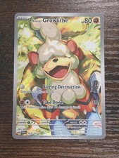 Hisuian Growlithe 181/167 Illustration Rare IR Pokemon Twilight Masquerade NM on eBay