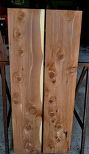 2pcs.-15/16"x10"x47" Eastern Red Cedar Aromatic Boards Air Dried-As Pictured- B