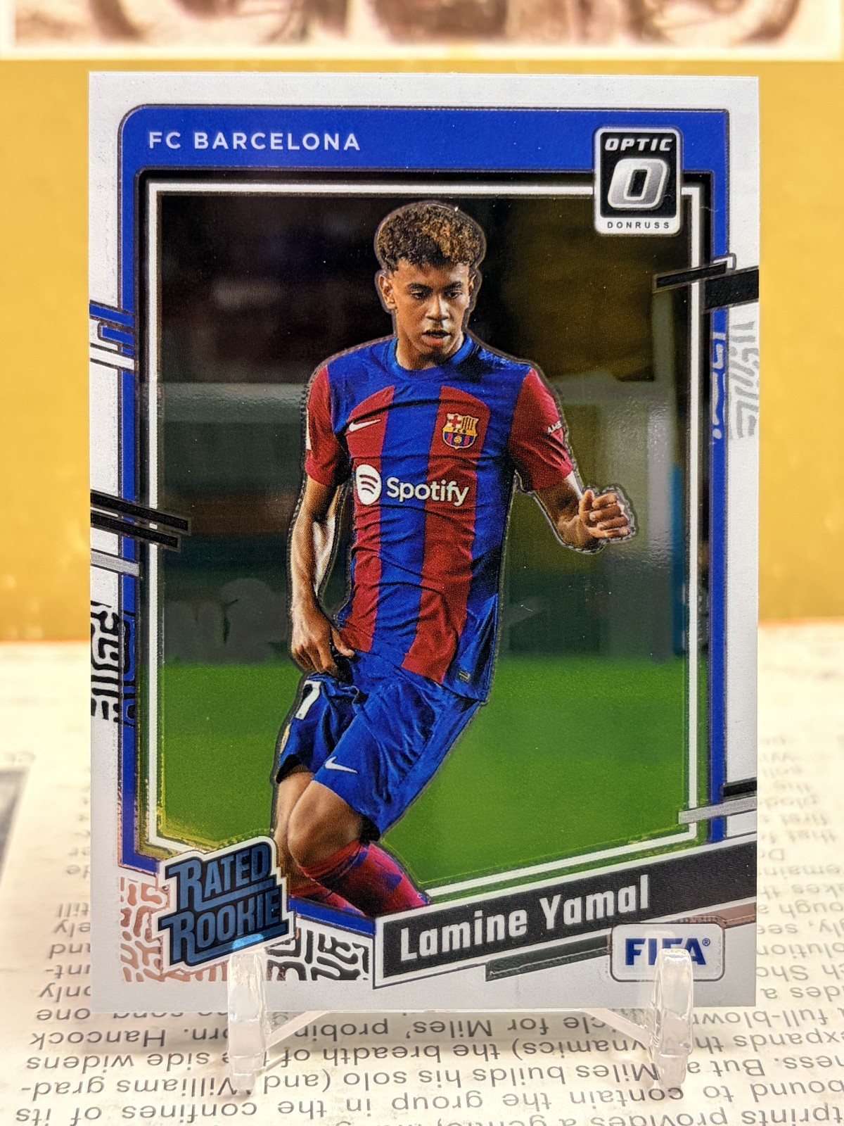 Lamine Yamal RC 2023-24 Panini Donruss Optic Rated Rookie #177