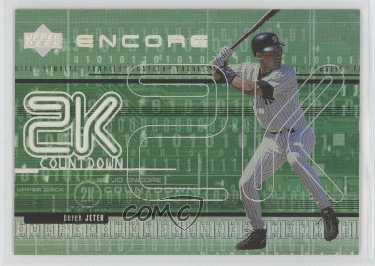 1999 Upper Deck Encore 2K Countdown Derek Jeter #2K2 HOF b8c