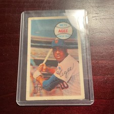 1970 Kellogg's 3-D Super Stars - Tommie Agee #11