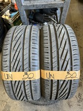 Pair Of 205 40 17 84W XL Uniroyal RainSport 5 Extra Load Tread 6.5mm-7mm 2022
