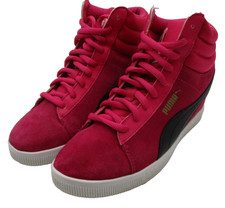 Zapatos Puma Sportlifestyle para mujer talla 8,5 rosa gamuza cuña alta 356049-03