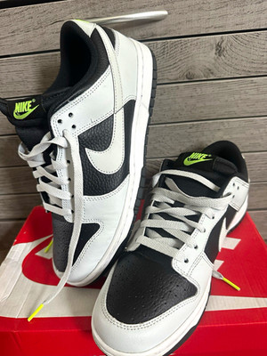 Nike SB Dunk Low Reverse Panda Neon Black/White FD9756-001