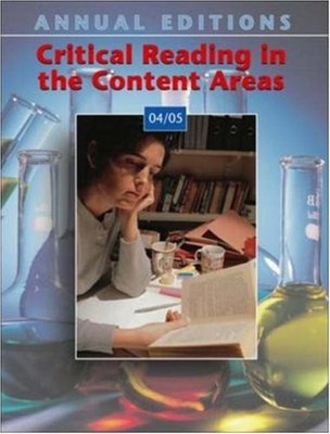 ANNUAL EDITIONS: CRITICAL READING IN THE CONTENT AREAS By Glenda Moss EXCELLENT