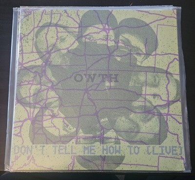 Off With Their Heads- Don't Tell Me How To (Live), Green Colored Vinyl