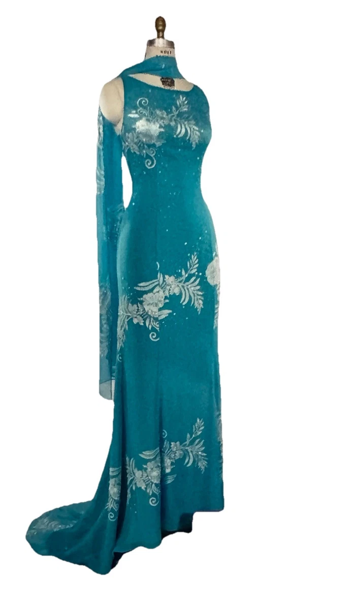 hawaiian evening dresses Violette Long Maxi Cocktail Hawaiian Dress White / M main image 0