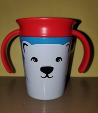 Munchkin Miracle 360 Trainer Cup With Polar Bear Design 6 Oz.