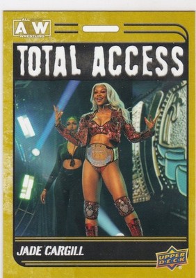 2023 Upper Deck AEW All Elite Wrestling - Total Access GOLD  Jade Cargill #TA-1