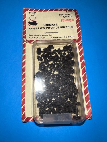 Ruedas PM N #1127, RP-25 - .553" Bachmann, Concor, coche de pasajeros (paquete a granel) | Zustand: New