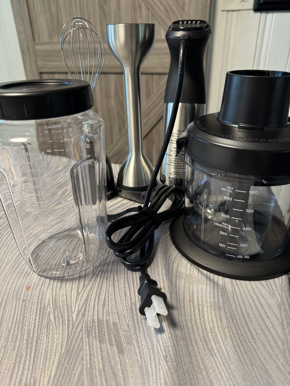 Vitamix 5 Speed Immersion Blender NEW Bundle
