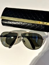 Chopard Brillengestell / Sonnenbrille, vergoldet, im Lederhardcase,Modell SCHA03