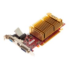 Graphics Card MSI ATI RADEON HD 2400 PRO 256MB GDDR2 RX2400PRO-TD256EH PCIe