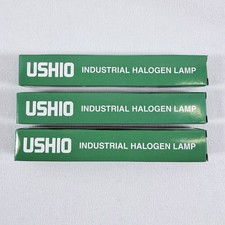 USHIO HALOGEN LAMP -EHZ-J120V300WF 300W 120V New Lot Of 3