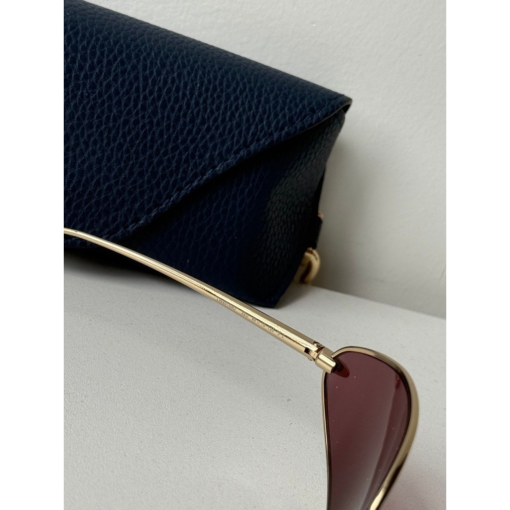 NEW Loewe LW40164U Mask Wrap Sunglasses in Gold Brown Loewe LW40164U Mask Sunglasses in Gold Brown – Designer Daydream main image 2