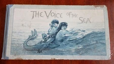 Mermaids 1891 ocean stories Voice of the Sea chromolithographed great old book