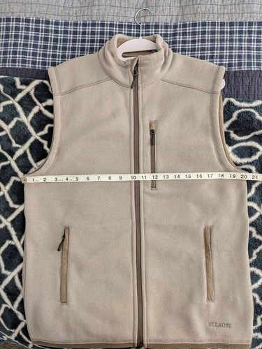 Filson Ridgeway Polartec Fleece Vest - Men's Small - Desert Sage