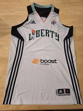  New York Liberty WNBA Adidas  Basketball Jersey Size L 