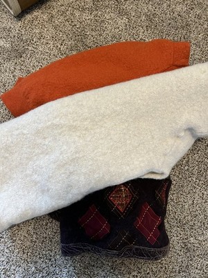 Felted Wool Sweaters For Crafts (3)