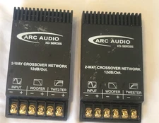 New Pair Of ARC Audio Series 2-Way Passive Crossover For 6.5 6/12 Speakers