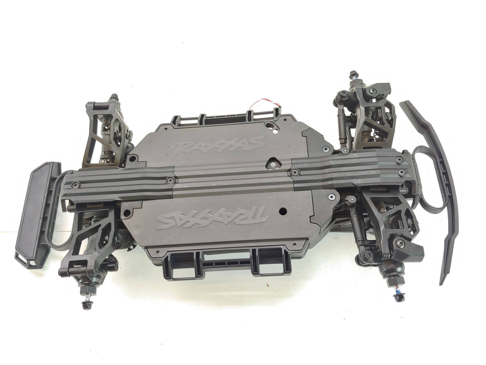 NEW: Traxxas Mini Slash 4X4 108164-1 Complete Roller Slider Chassis w/ Servo