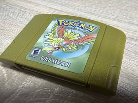 N64 Pok&eacute;mon Gold Version For Nintendo 64 US Version