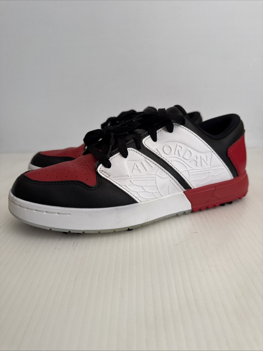 Jordan Men's Nu Retro 1 Golf Shoes FZ4153-001- Black/White