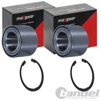 2X Maxgear RADLAGER-SATZ Vorne Passend FÜR Mitsubishi L200 Links+Rechts