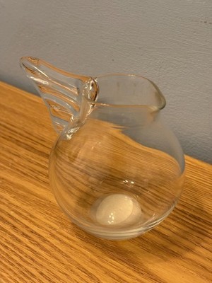 Handgefertigter Studioglas Flügelkrug von Merlin Glass - Made in Cornwall England