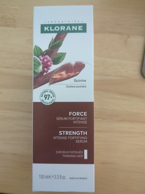 KLORANE Hair Strengthening & Fortifying Serum with Quinine & Biotin 3.3 oz 