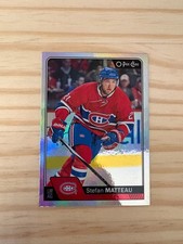 2016-17 O-Pee-Chee Rainbow #160 Stefan Matteau - Montreal Canadiens