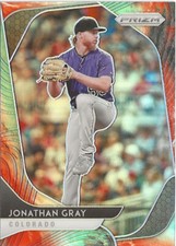 2020 Panini Prizm Jon Gray #48 Cosmic Haze Prizm SP 