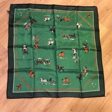 Japanese Scarf 22"x 22" 100 Acetate Neck Made in Japan 