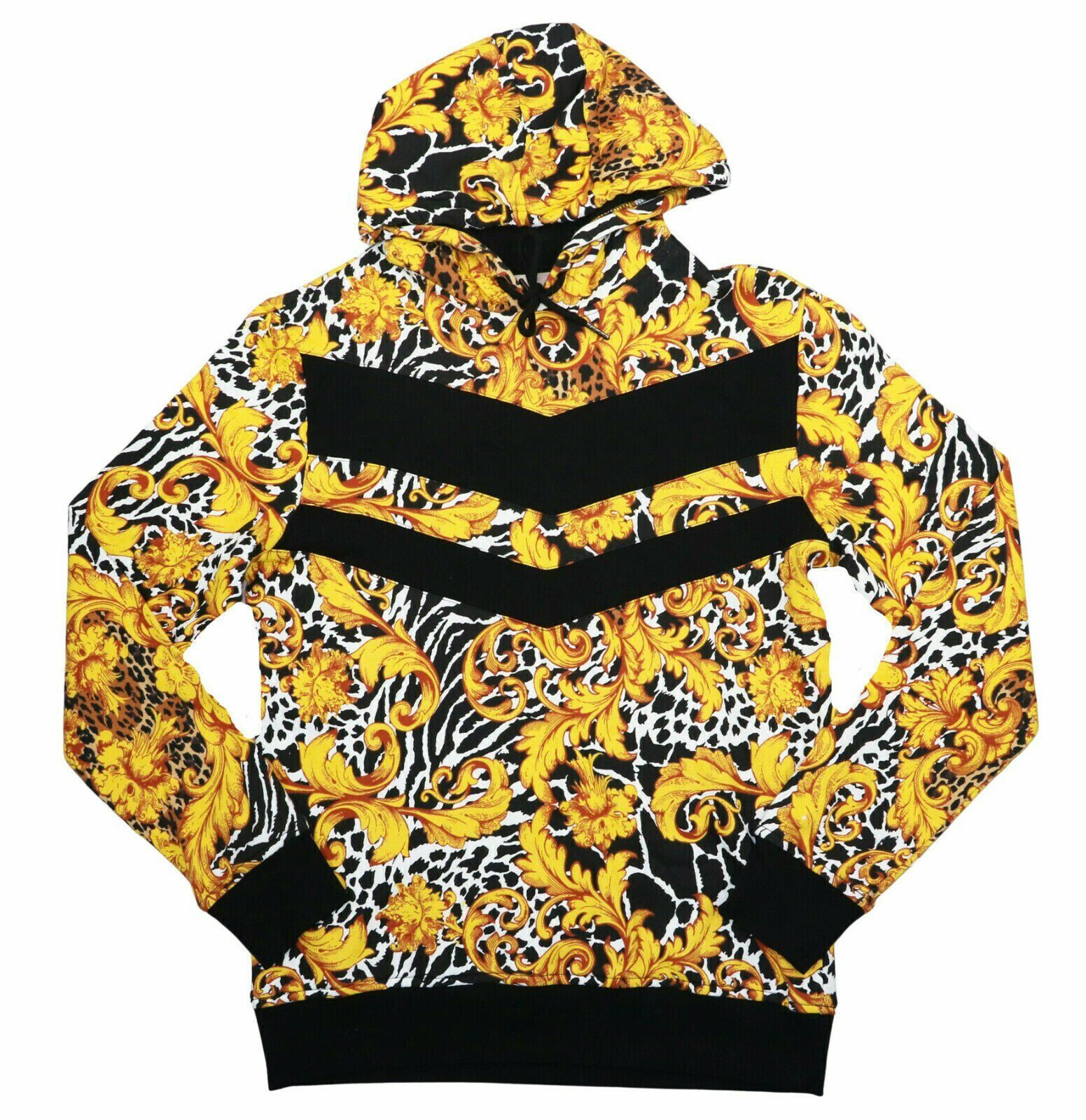 INC International Concepts Мужской пуловер с капюшоном и животным принтом с длинным рукавом Lg 6590₽