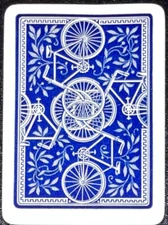 LB16 Swap Playing Cards 1 OLD WIDE ENGLISH BICYCLE WHEELS PATTERNS