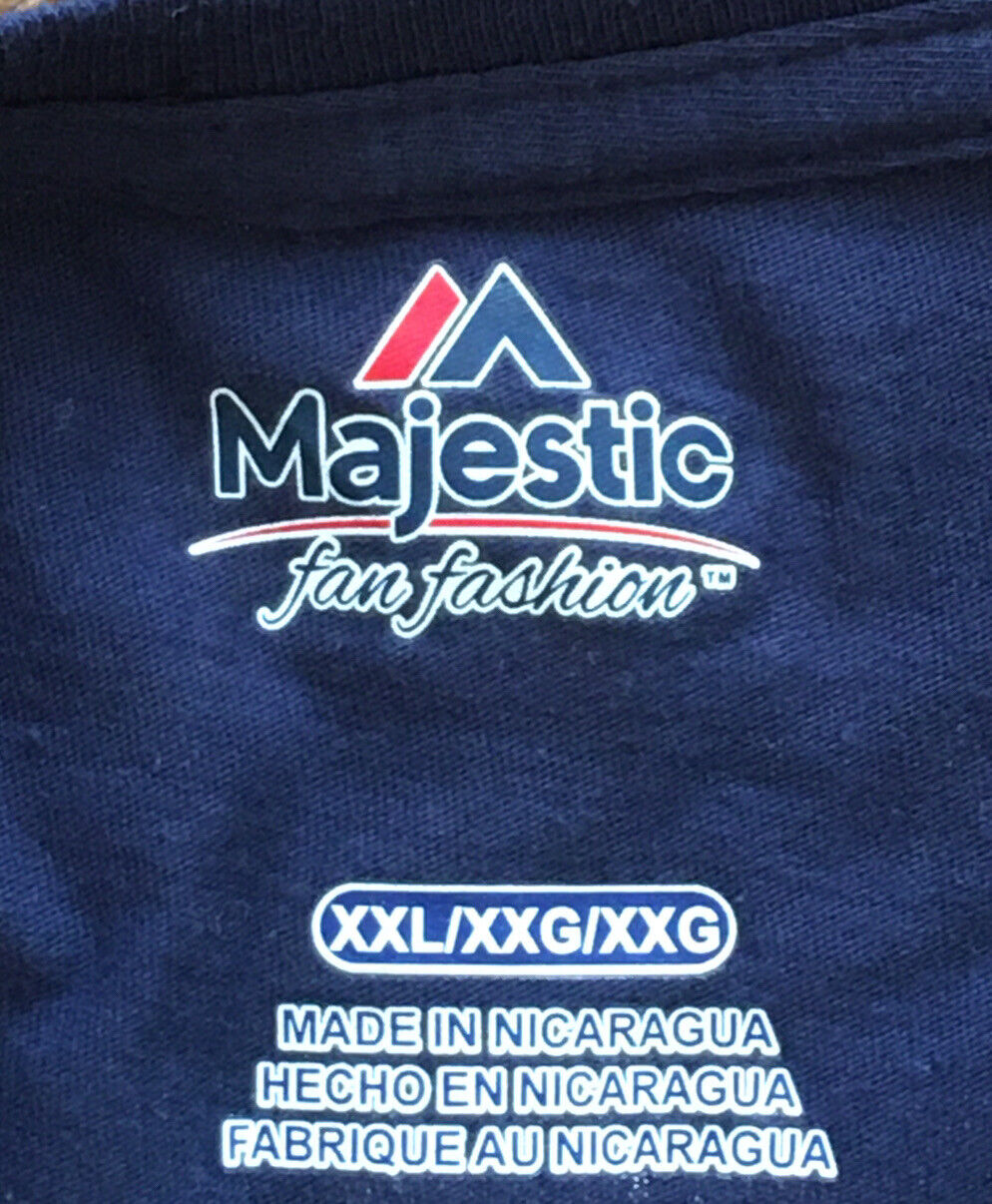 Rob Gronkowski #87 New England Patriots Majestic Jersey Style T-Shirt Junior XXL - Picture 4 of 4