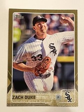 2015 Topps Update Series White Sox Zach Duke Gold /2015 #US178